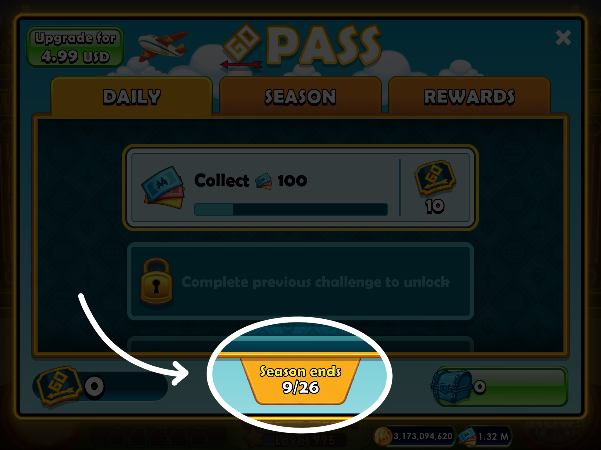 GO Pass and GO Pass First Class MONOPOLY